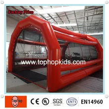 0,9 мм ПВХ брезент оптом лучшее качество Индивидуальные надувная площадка для бейсбола бейсбольная клетка клуб чихать для продажи