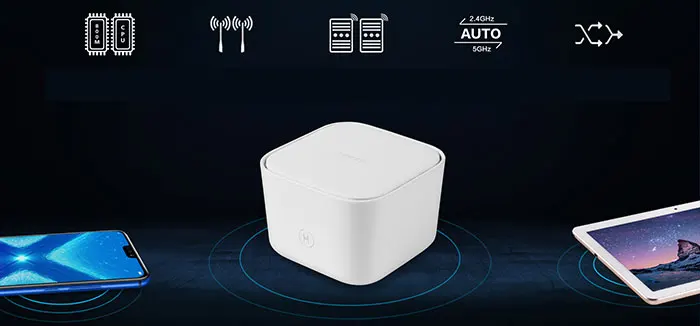 HONOR Router X2 wifi расширитель ретранслятор HiRouter CD15 1167 Мбит/с 2,4 ГГц 5 ГГц двухдиапазонный беспроводной Wi-Fi 802.11ac управление приложением