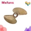 Mxfans 435/2 RC barco hélice de cobre dos hojas Agujero 4MM de diámetro 35MM pitch1.4 MM ► Foto 1/6