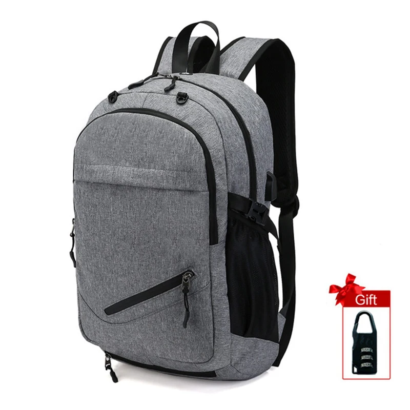 School Backpack Anti Theft Outdoor Bag For Men Teenager Student Boy Gift Male Men's Laptop Backpack USB Waterproof Sport Bagpack
