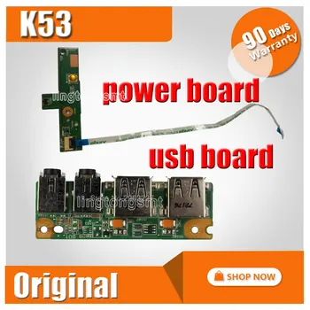 

NWE!!! For Asus K53 K53SV A53S X53S K53S P53S P53Sj K53E X53E A53E IO USB AUDIO JACK Power Switch ON OFF Button BOARD