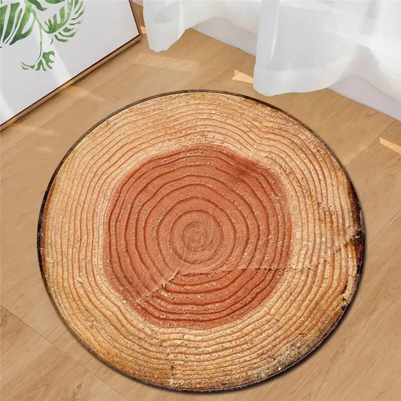 LeRadore 2018 New Round Carpet 3D Print Wood Soft Rugs Anti-slip Rug Dia. 80/95cm Computer Chair Mat Floor Mat for Kids LeRadore 2018 New Round Carpet 3D Print Wood Soft Rugs Anti-slip Rug Dia. 80/95cm Computer Chair Mat Floor Mat for Kids