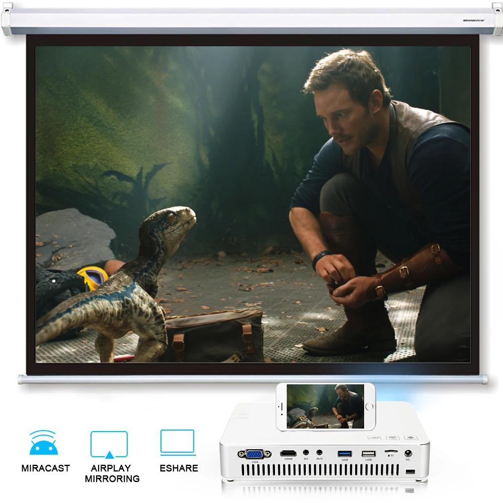 Home High Brightness Video Projector