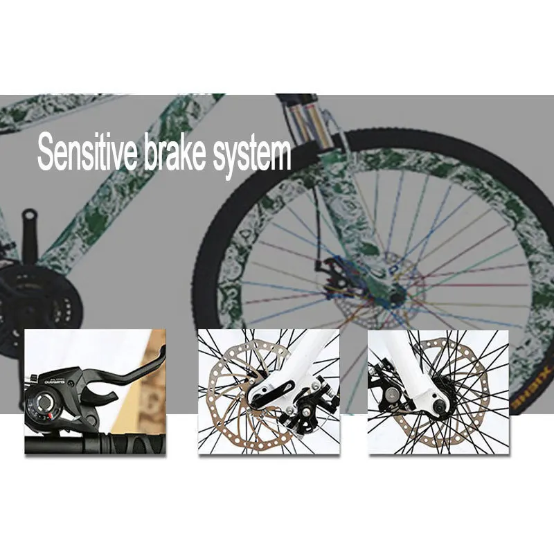 Perfect Promotion 26 inch bicycle double disc brake bicicleta mountain bike speed student fiets 5