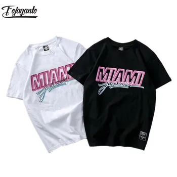 

FOJAGANTO Brand Men T-Shirts 2020 New Fashion Letter Printing Male T Shirt Comfortable Men's T Shirts