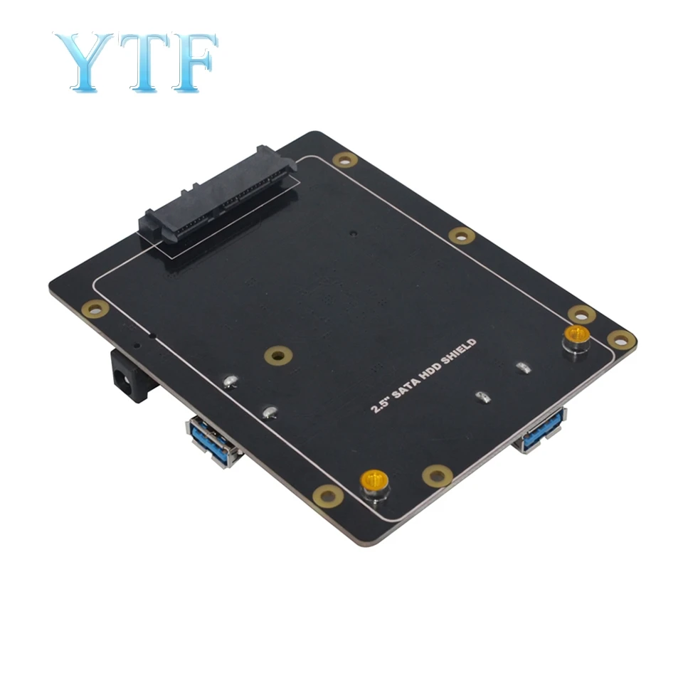 Raspberry Pi 3B, 2B, 3B+ X820 V3.0 uitbreidingskaart ondersteunt 4 ТБ 2,5-жесткий диск SATA USB 3,0 Voor