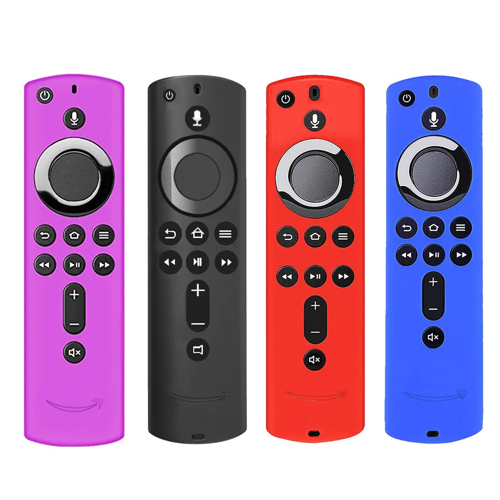 Горячая Распродажа 2 шт для Amazon Fire tv Stick 4K tv Stick дистанционный силиконовый чехол защитный чехол дропшиппинг