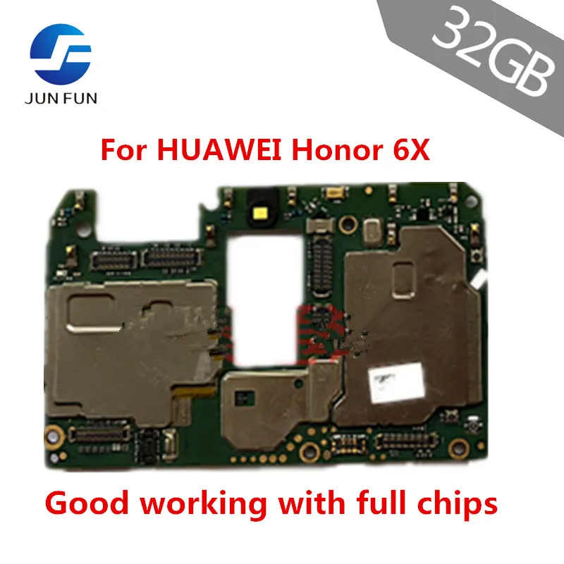 Материнская плата для HUAWEI Honor 6X 6 X 3 Гб ОЗУ 32 ПЗУ|Материнские платы мобильных