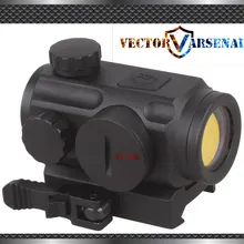 Векторная оптика мини 1x20 Тактический 3 MOA Red Dot прицел голографический с быстросъемным креплением подходит для AK 47 7,62 AR 15 5,56