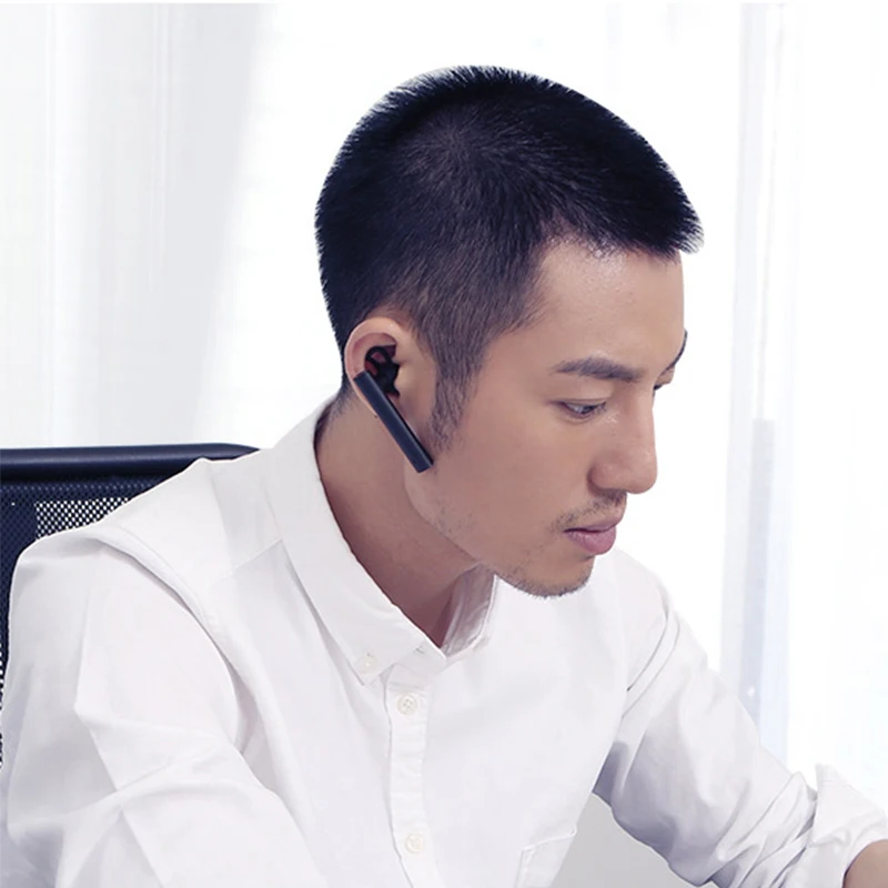 Мини Bluetooth наушники Xiaomi гарнитура Youth Versior модные Беспроводные с зарядным
