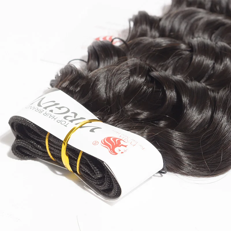 [FYNHA] Peruvian Virgin Hair Bouncy Curly 100% Human Hair Bundles 12-28inch Free Shipping