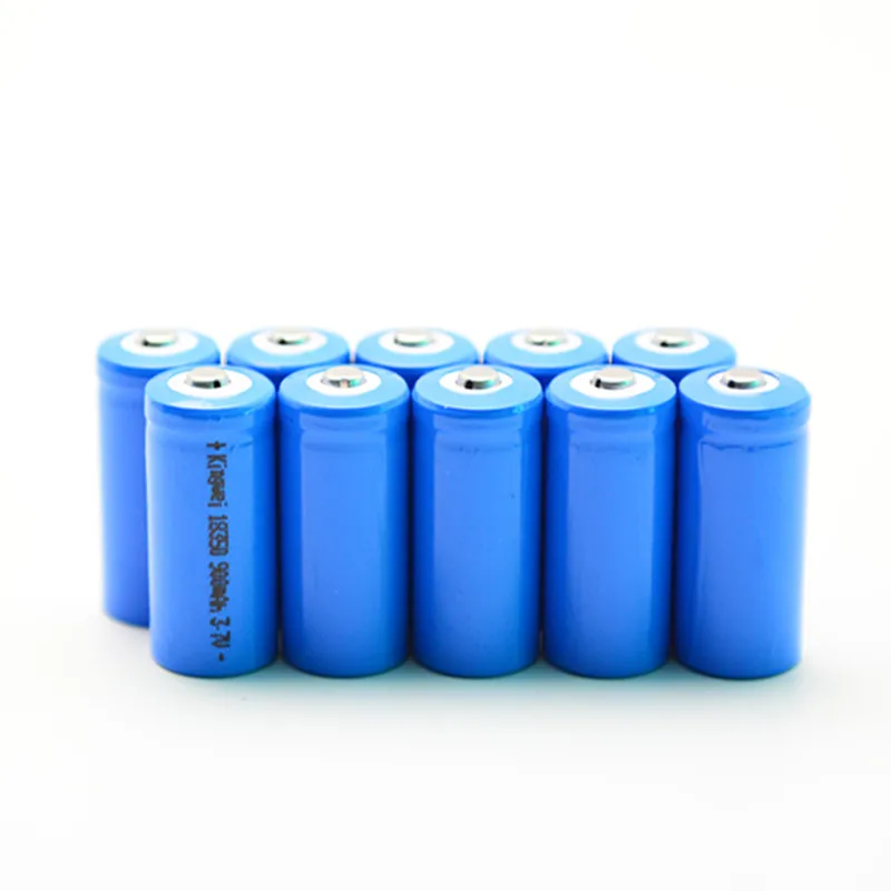 KingWei 500pcs 18350 Batteries Wholesale 3.7V 900MAH Li ion Lithium