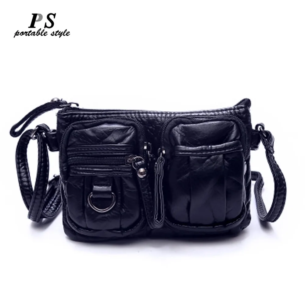 

New Hot Famous Brands Women's Genuine Leather Bag Female Casual Shopping Travel Messenger Bag For Women Woman Shoulder Bag