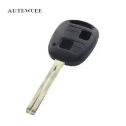 AUTEWODE заменить удаленный 2 3 кнопки key shell для Lexus ES300/IS400/RX300/RX400h 46 мм Длинные T Форма лезвия ключа автомобиля случае 10 шт