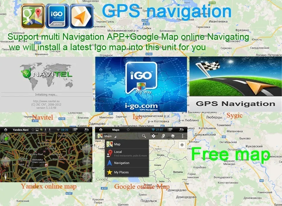 Sale For Toyota Auris 2008 2009 2010 2011 2012 Vehicle GPS Navigator Android Unit 2 din DVD Audio Auto Stereo radio Multimedia Player 5