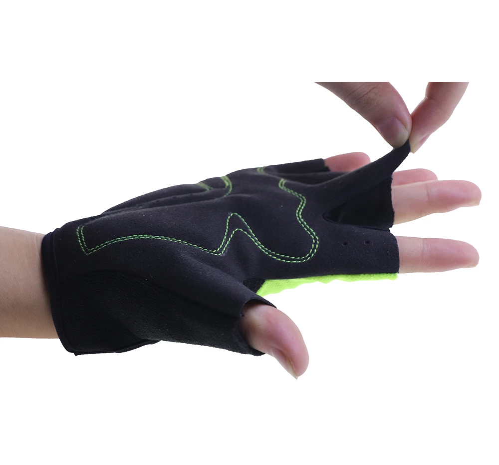 Новое поступление велосипедные перчатки велосипедная перчатка MTB guantes ciclismo luva gants velo route мужские и женские черные/зеленые велосипедные перчатки