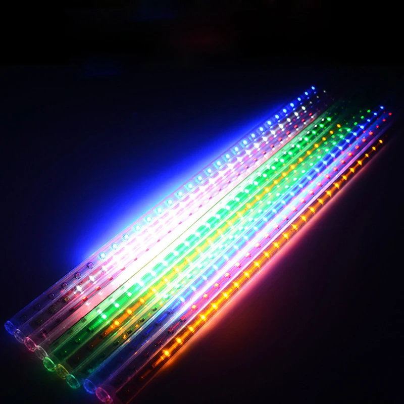 

Meteor shower LED lamp outdoor tree lamp color lamp tube household patch double-sided luminescent meteor waterproofing festival