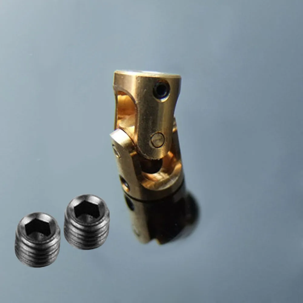 Copper Universal Joint Coupling Model Boat Scale Motor Coupler Diameter