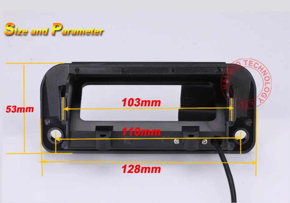 1280*720 Pixel 1000TV line car rear back reverse parking camera wireless for Mercedes Benz W204 S204 C class W212 C180 C200 C260