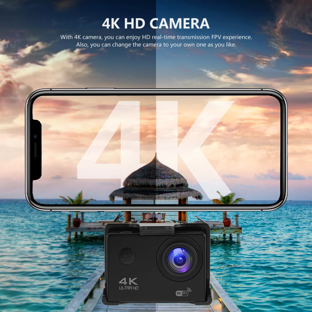 LH X38G Дрон с двойным GPS WIFI FPV 4 K/1080 P HD камерой дистанционным управлением Вертолет RC