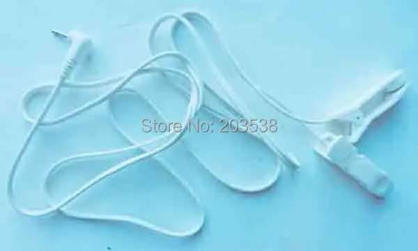 Tens ems Massage Ear clip electrode connecting lead 3.5mm wire for Sleep insomnia acupuncture therapy machine slimming massager Tens ems Massage Ear clip electrode connecting lead 3.5mm wire for Sleep insomnia acupuncture therapy machine slimming massager