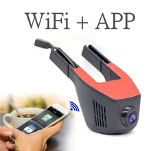 FHD 1080 P WIFI Nascosta Dell’automobile DVR Dash Cam Visione Notturna Videocamera per auto Visione Notturna Decor 170 Gradi Registrator Video Recorder specchio