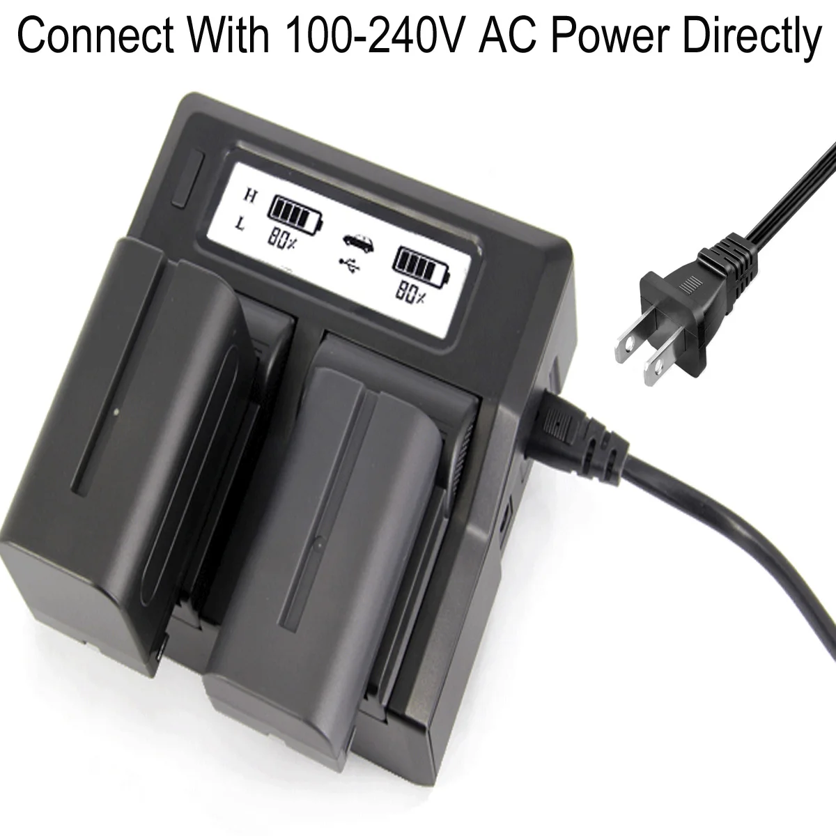 DEV-50 DEV-50V Digital Recording Binoculars DEV-30 LCD USB Battery Charger for Sony DEV-3 DEV-5