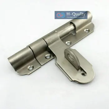 

Padlock Door Bolt 5PCS/Lot 6Inch(150MM) Long 304 Stainless Steel Surface Bolt, Horizontal Latch, Door Bolt, Thicken Type