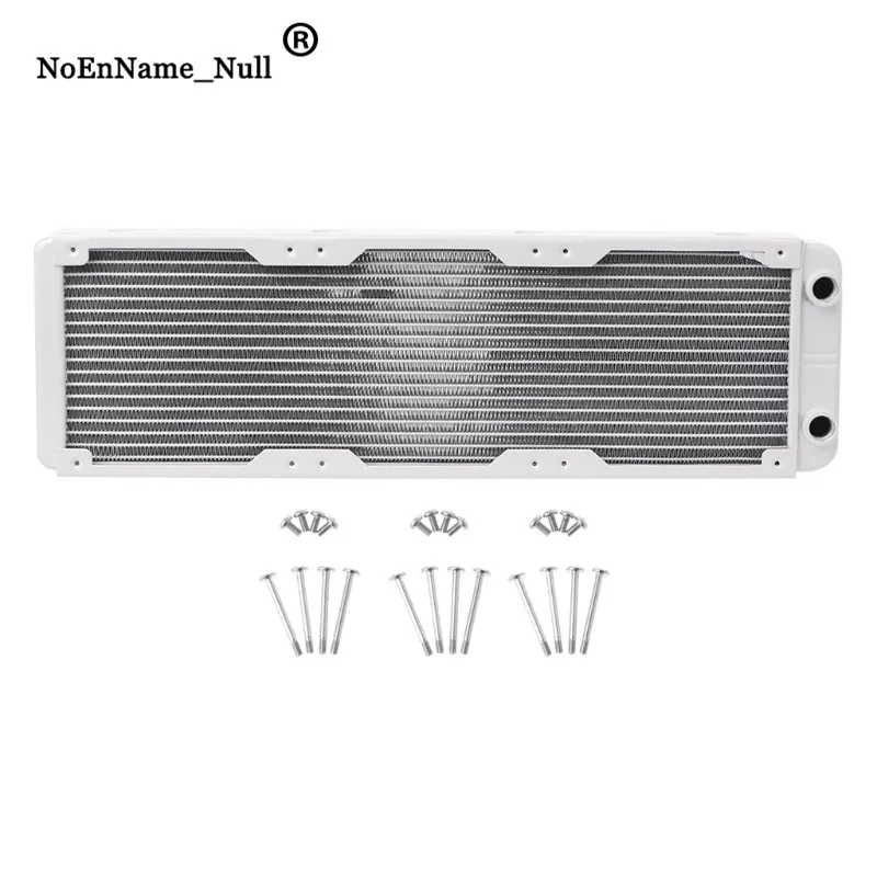 

Water Cooling Accessories 360mm Aluminum Computer Radiator Water Cooler 18 Tube CPU Heat Sink Exchanger dropshipping