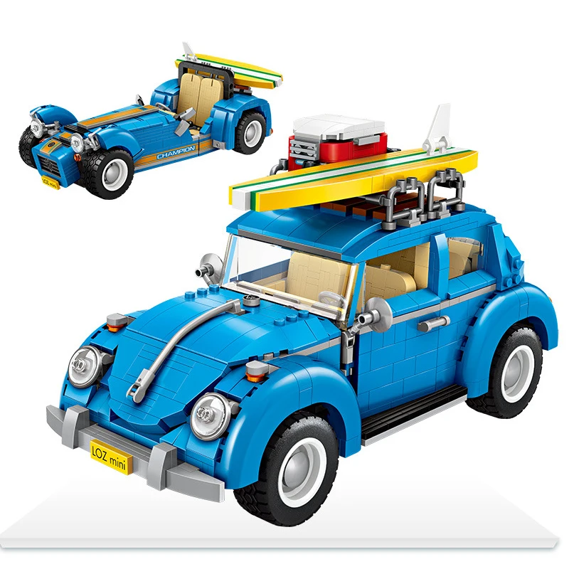 

Mini Blocks Technic Car Model Bricks Building Blocks Creator Plastic Assembly DIY Toys for Children Educational Gifts