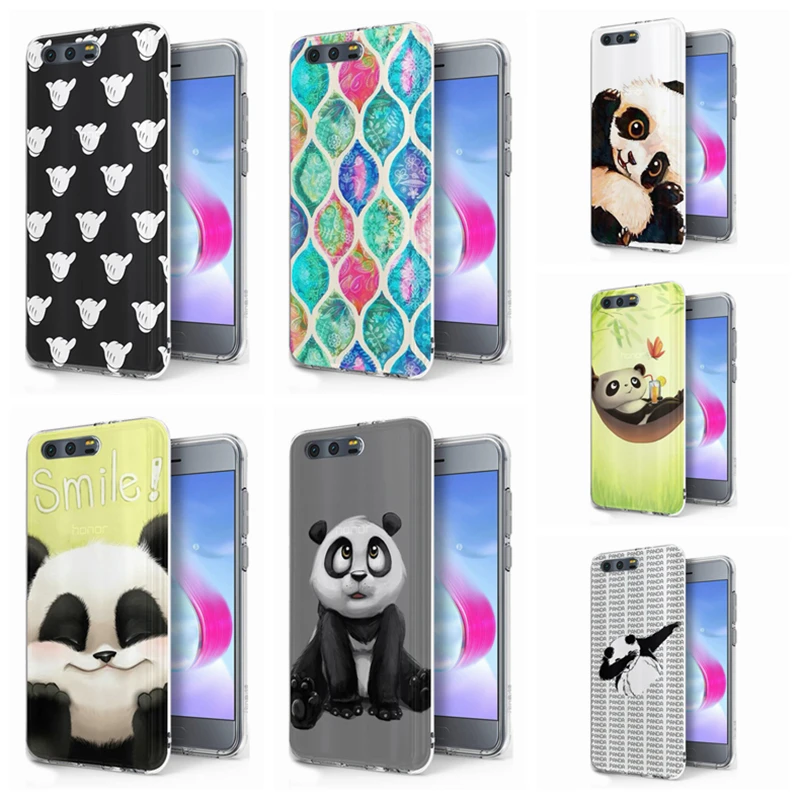 For Huawei P9lite/P8 Lite 2016 2017 Y5 II 2 Y5ii / Y6 Compact TPU Soft Butterfly panda Painted Desig Cover Fundas A032 |