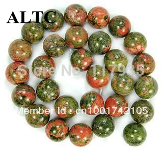 

Wholesale 4-12MM Natural Unakite Round Loose Beads for making diy fashionable jewelry