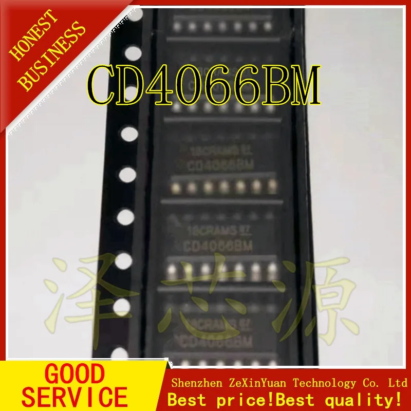 10Pcs CD4066BE CD4066 SOP-14 TI CMOS QUAD BILATERAL SWITCH IC FLHK