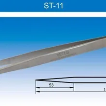5 шт. Vetus ST-11 из нержавеющей стали прецизионный Прямой пинцет