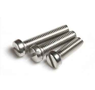 

100pcs/lot M3*L pan head slotted screw stainless steel 304