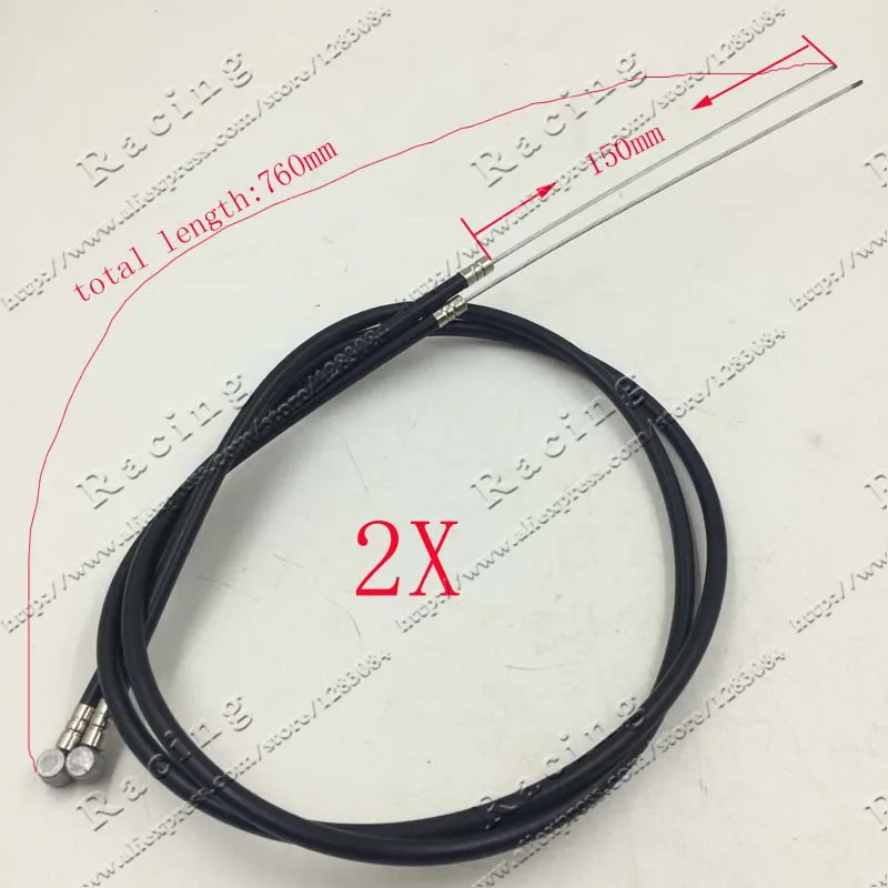MyBESTbike Bremsinnenkabel Universal 1,5mm - 2er Set Für Fahrrad & Rennrad