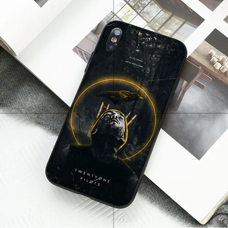 Ruicaica Twenty One Pilots 21 Pilots Coque чехол для телефона для Apple iPhone 8 7 6 6S Plus X XS MAX 5 5S SE XR чехол - Цвет: A4