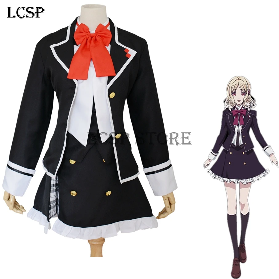 Lcsp Diabolik Lovers小森ユイコスプレ衣装アニメ大人の学校の制服のスーツ衣装服 Cosplay Costume Diabolik Loversyui Komori Cosplay Aliexpress