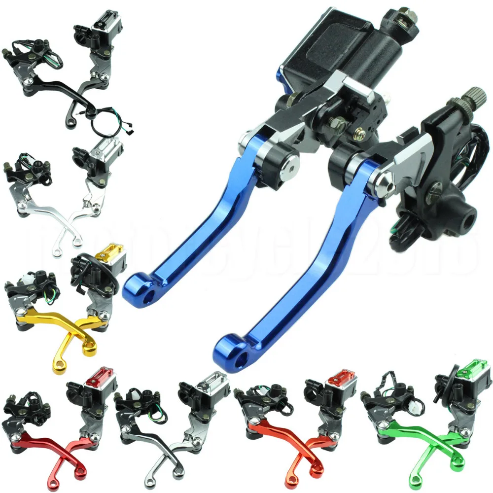 

7/8" 22MM Motocross Dirt Bike Hydraulic Cylinder Reservoir Brake Clutch Lever For KTM EXC SX 200 125 150 XC-W XC 2009-2013