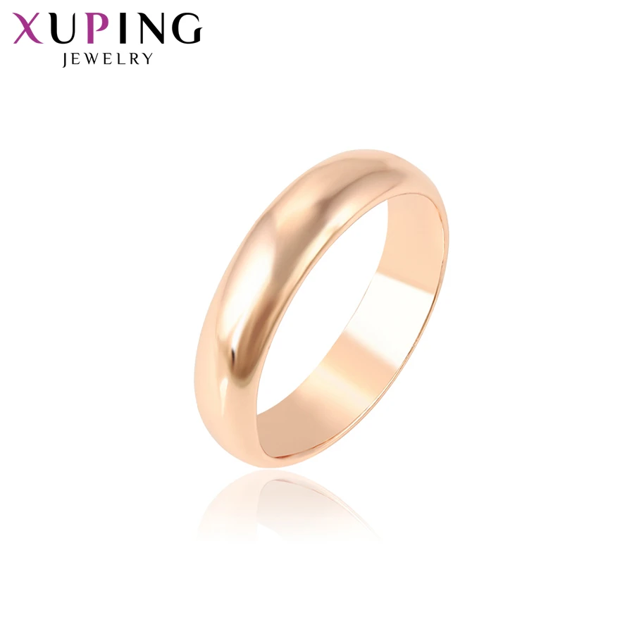 

Xuping Fashion Elegant Rose Gold Color Plated Exquisite Ring for Women Wedding Jewelry Valentine's Day Gift S33-11000