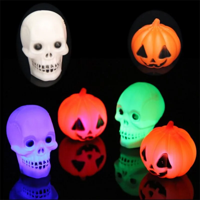 5pcs Unique Light up Flash Toys for Children Luminous Cartoon Halloween