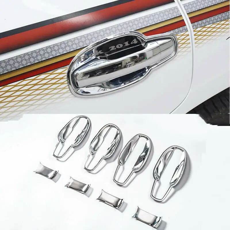 For Toyota Land Cruiser LC200 08-2015 ABS CHROME Handle trim cover 8PCS