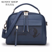 SUNNY SHOP Мультфильм Щитка tote сумки на ремне роскошные crossbody сумка дизайнер кожаные сумки сумки женщины известных брендов сумки посыльного