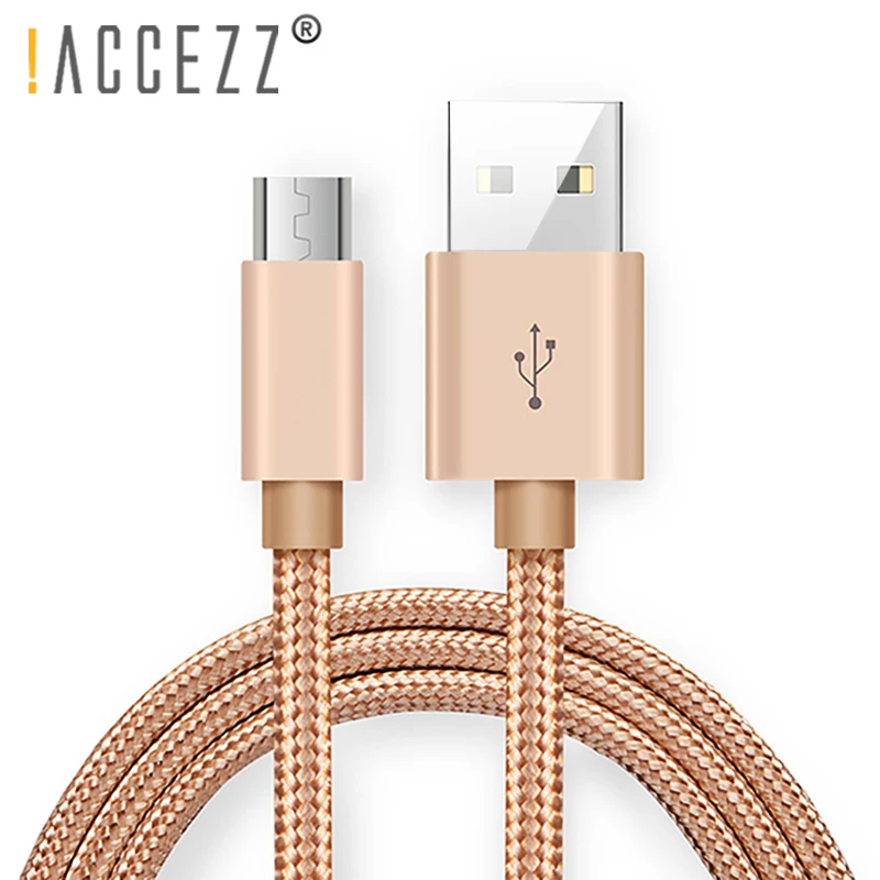 

!ACCEZZ Micro USB Charging Cable For Samsung Galaxy S7 S6 For Xiaomi Redmi 4X 4A For Huawei Android Fast Charger Sync Date Cable