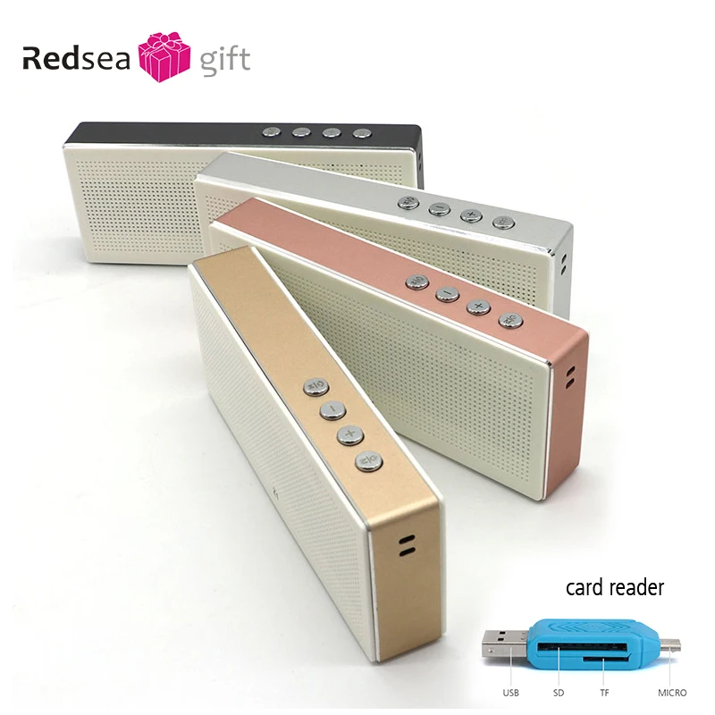 

Bluetooth Speaker Portable Stereo Mini speaker Micro-SD Aux-in Handsfree Call Smartphone MP3 Player