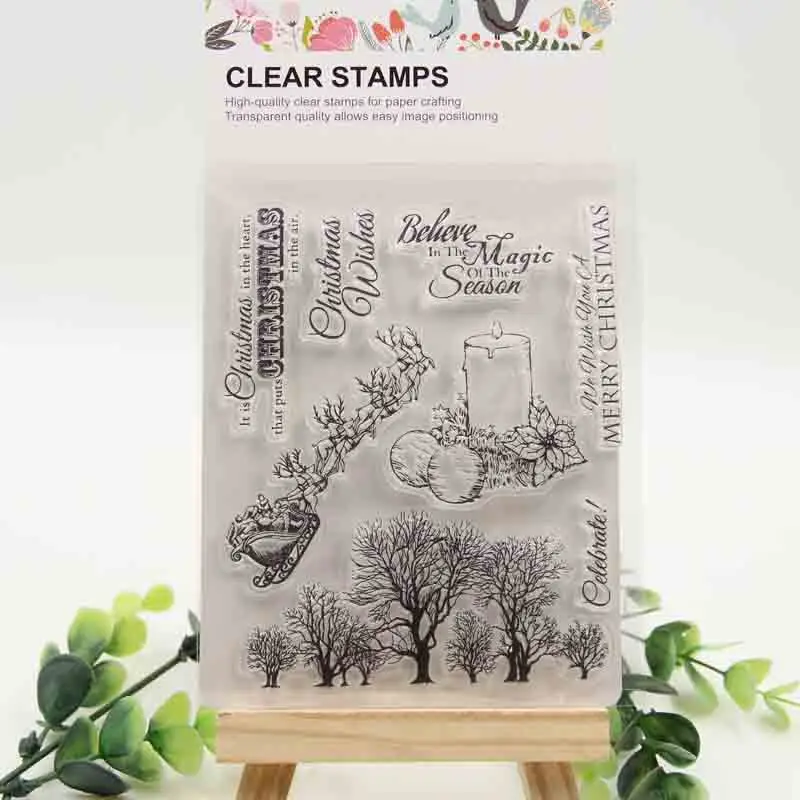 Aliexpress.com : Buy Christmas Transparent Clear Silicone 