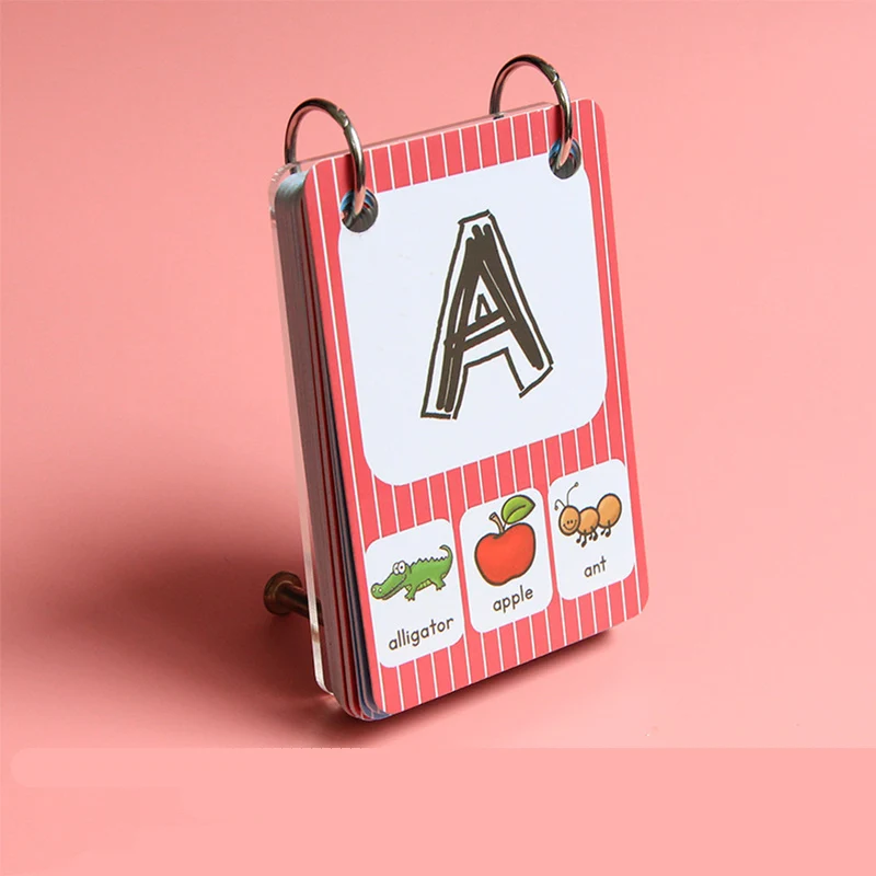 128Pcs/set English Phonics Root Pronunciation Rules Kids Montessori Learning English Word Card Educational Toys For Children