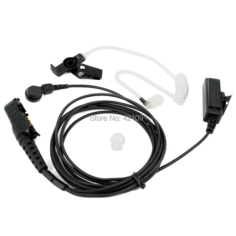 Air Acoustic Tube Headset For Motorola Xir P6600 3 IMG_0017