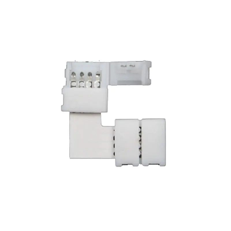 

4pin 12mm width corner Connector T/L/X shape solderless connector For ws2801 APA102 led strip No soldering 10pcs~1000pcs
