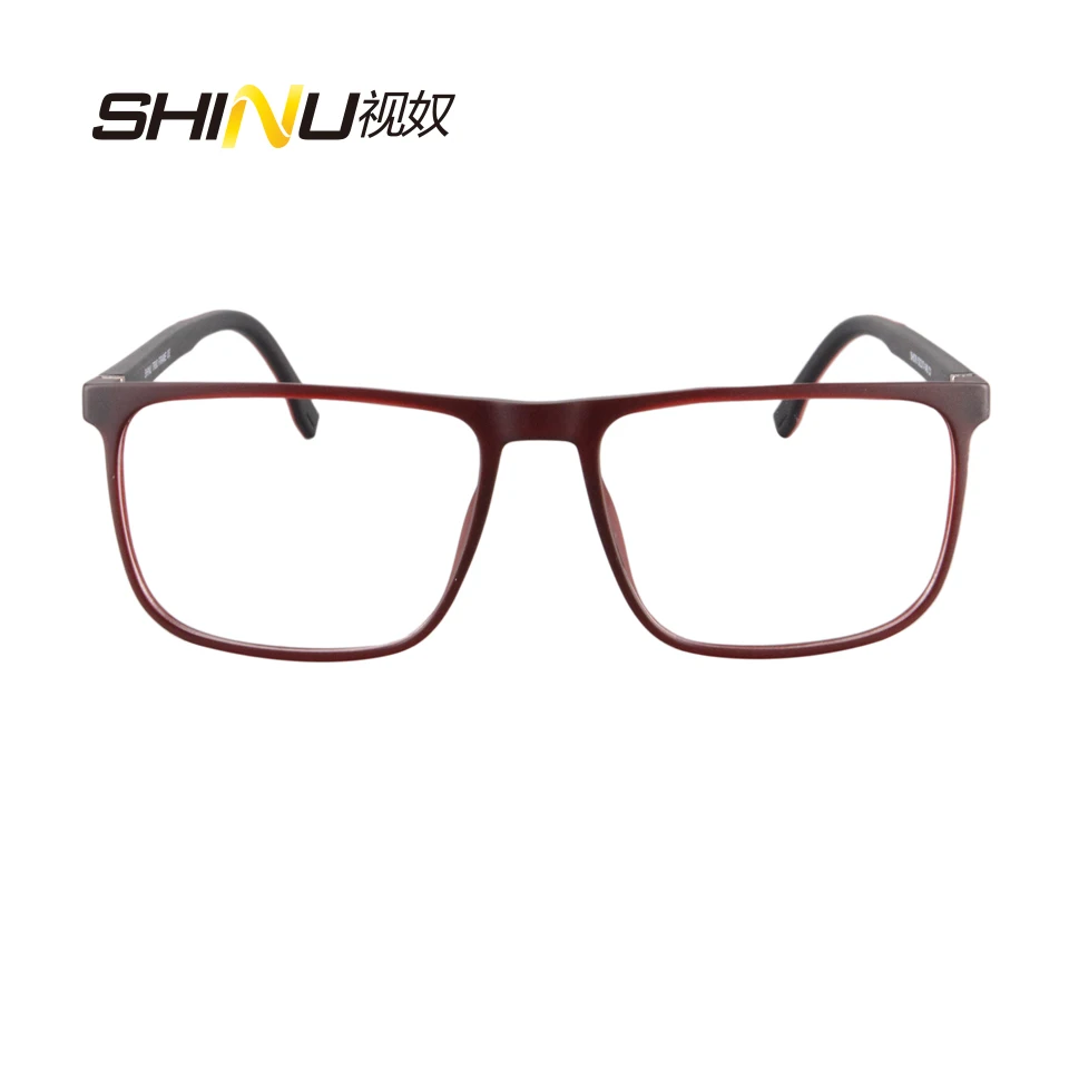 Марка shinu новые женские мужские очки для чтения с защитой от синего излучения прогрессивные многофокусные диоптрийные очки унисекс